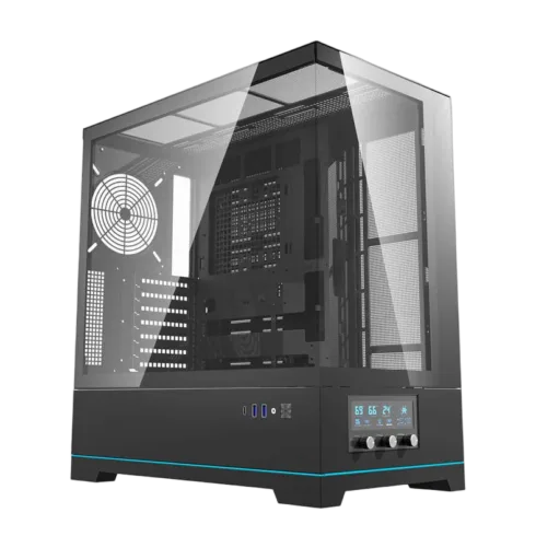 Darkflash DY451 computer case without fans (black)