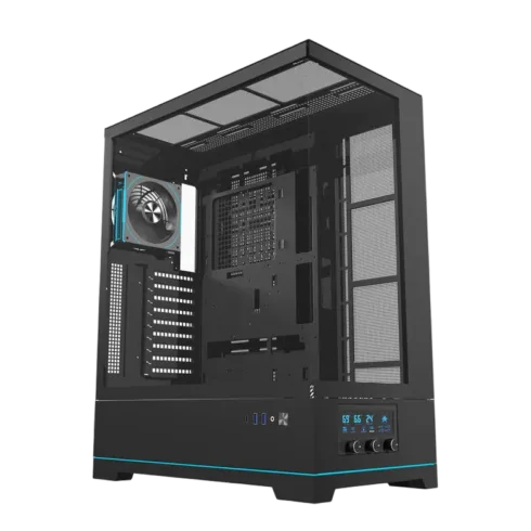 Darkflash DY451L PRO computer case (black) + 1 fan