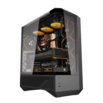 Darkflash DY460 computer case (Black) + 4 ARGB fans