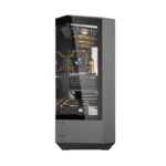 Darkflash DY460 computer case (Black) + 4 ARGB fans