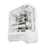 Darkflash DY460 computer case (White) + 4 ARGB fans
