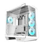 Darkflash DY470 computer case (white) + 4 fans