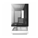 Darkflash F1 computer case (White) + 6 ARGB fans
