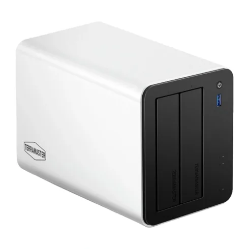 TERRAMASTER F2-425 Plus NAS File Server with Intel N5095, 4GB RAM, 2 bays