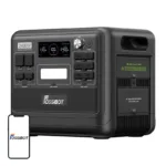 FOSSIBOT F2400 2400W Charging Station (Black)