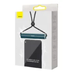 Baseus Cylinder Slide-cover waterproof smartphone bag (blue)