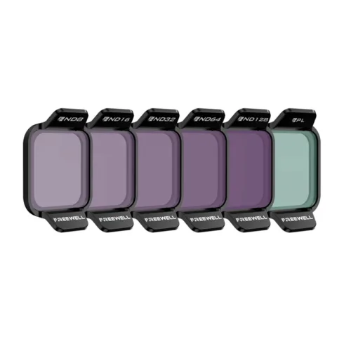 Set of 6 Freewell Standard Day filters for DJI Flip