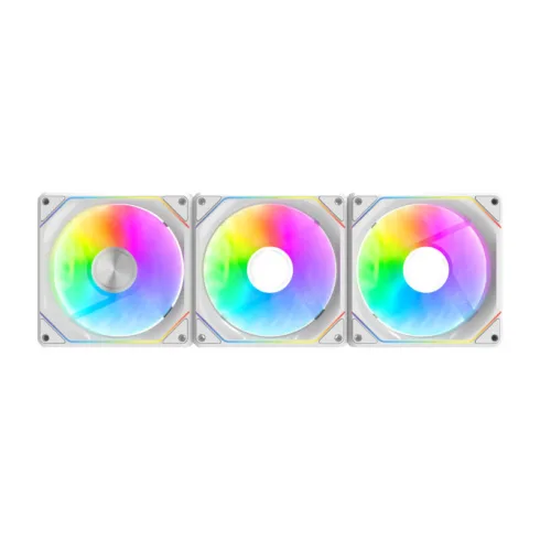 Darkflash Gauss G24 3-in-1 computer fans (white)