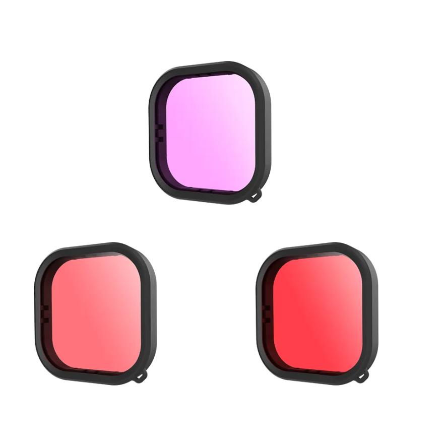 inp-gp-flt-904-lens-waterproof-filter-set-tel-0.webp Lens waterproof filter set Telesin for GoPro Hero 9 / Hero 10 / Hero 11 / Hero 12 (GP-FLT-904)