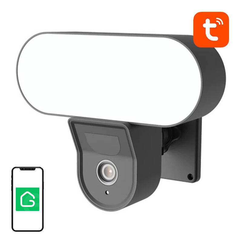 inp-ipc3-smart-outdoor-wifi-camera-with-0.webp Smart outdoor WiFi camera with Gosund IPC3 floodlight, IP65 Tuya