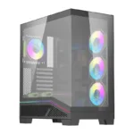 Computer case DarkFlash K430 + 6 fans (black)