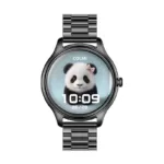 COLMI L28 Smart Watch (black + black steel strap)