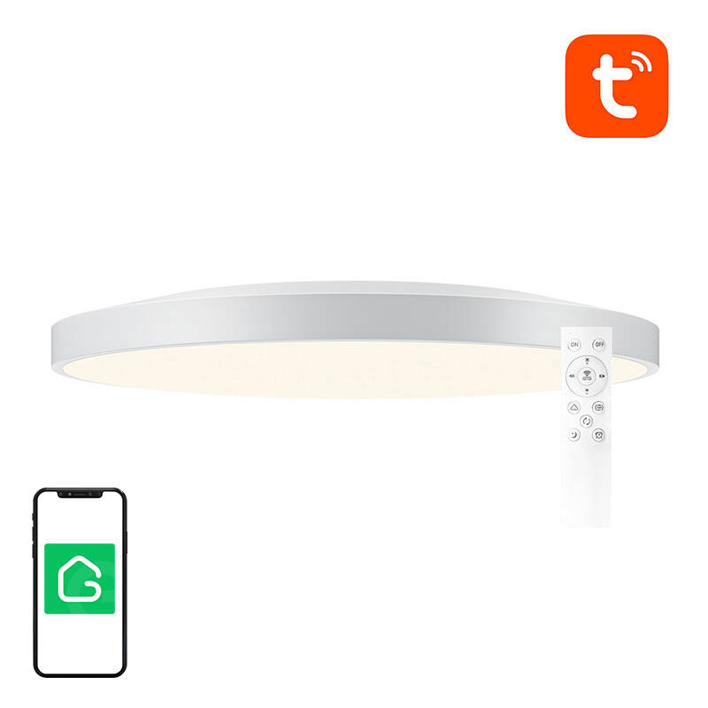 inp-lb11-smart-ceiling-lamp-32cm-wifi-b-0.webp Smart ceiling lamp 32cm WiFi/Bluetooth 16M RGBCW Gosund LB11 1920lm Tuya + Remote Control.