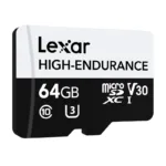 Lexar High-Endurance microSDHC/microSDXC 64GB memory card