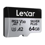 Karta pamięci Lexar High-Performance Silver Plus microSDXC 64GB + adapter