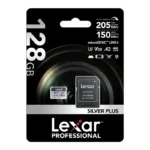 Karta pamięci Lexar High-Performance Silver Plus microSDXC 128GB + adapter