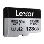 Karta pamięci Lexar High-Performance Silver Plus microSDXC 128GB + adapter