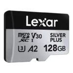 Karta pamięci Lexar High-Performance Silver Plus microSDXC 128GB + adapter
