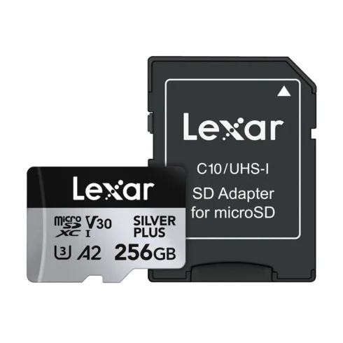 Karta pamięci Lexar High-Performance Silver Plus microSDXC 256GB + adapter