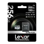 Karta pamięci Lexar High-Performance Silver Plus microSDXC 256GB + adapter