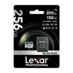 Karta pamięci Lexar High-Performance Silver Plus microSDXC 256GB + adapter