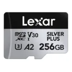 Karta pamięci Lexar High-Performance Silver Plus microSDXC 256GB + adapter