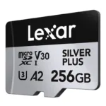 Karta pamięci Lexar High-Performance Silver Plus microSDXC 256GB + adapter