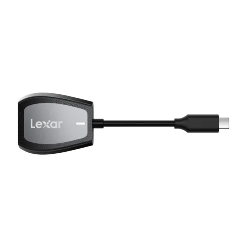 Lexar Dual-Slot SD/microSD Memory Card Reader, USB-C