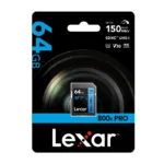 Lexar Professional 800x Pro SDXC 64GB memory card