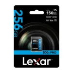 Lexar Professional 800x Pro SDXC 256GD memory card