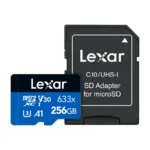 Lexar High-Performance 633x microSDXC 256GB memory card + SD adapter