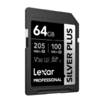 Lexar Professional SILVER PLUS SDXC 64GB memory card