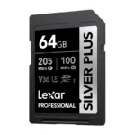 Lexar Professional SILVER PLUS SDXC 64GB memory card