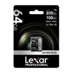 Lexar Professional SILVER PLUS SDXC 64GB memory card