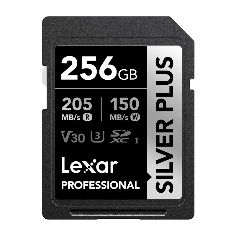 inp-lsdsipl256g-bnnng-lexar-professional-silver-plus-0.webp Lexar Professional SILVER PLUS SDXC 256GB memory card