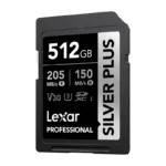 Lexar Professional SILVER PLUS SDXC 512GB memory card