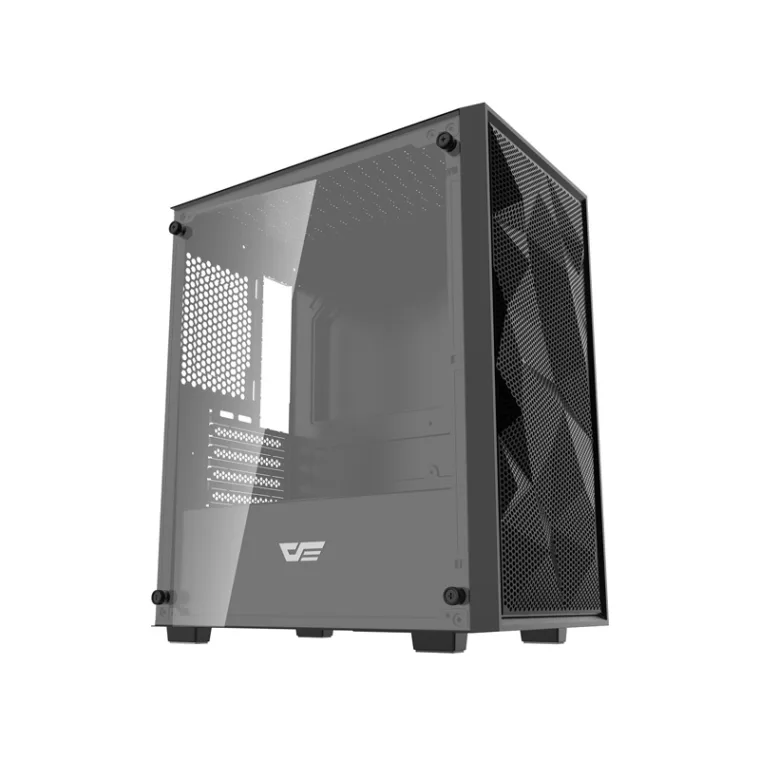Darkflash M305 Mesh computer case without fans (Black) - RPC.LT
