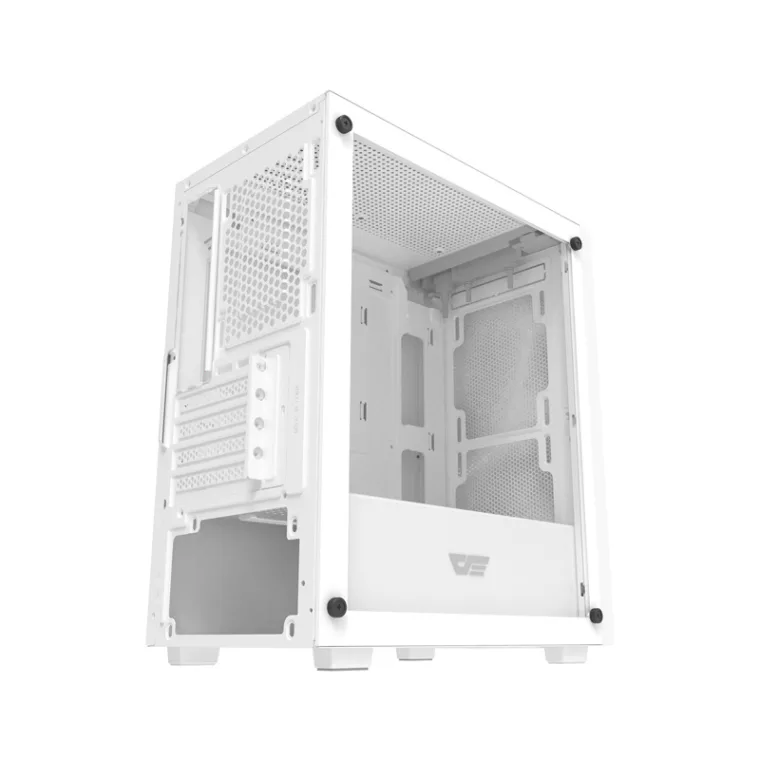 Darkflash M305 Mesh computer case without fans (White) - RPC.LT