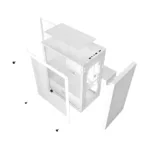 Darkflash M305 computer case without fans (White)