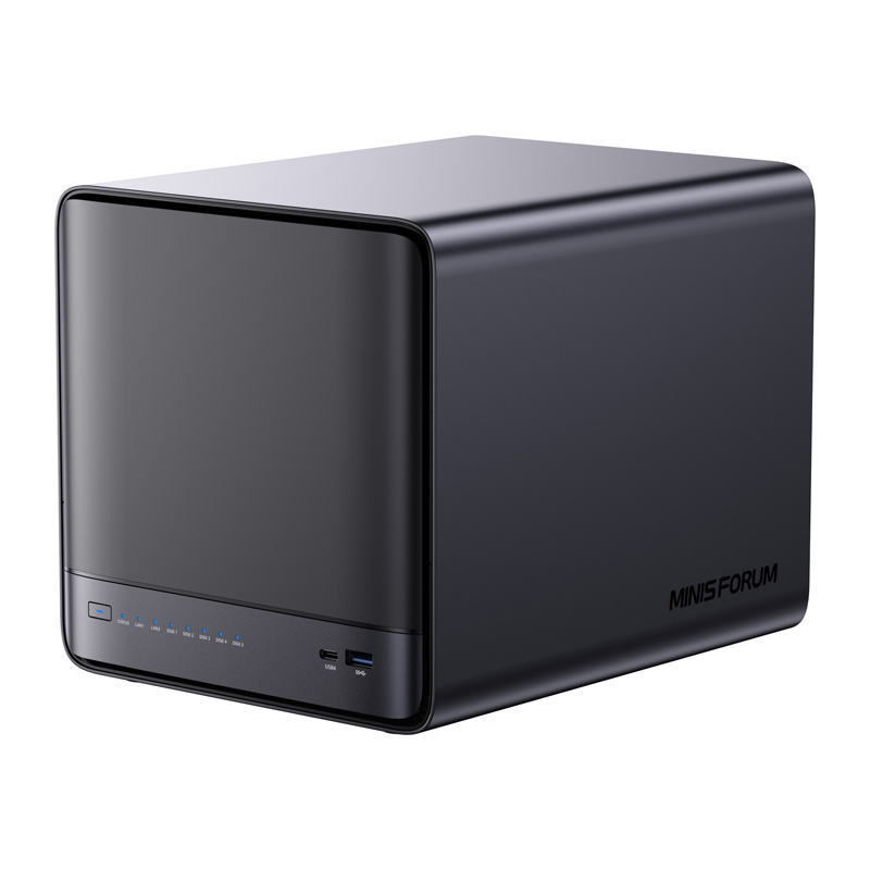 inp-nas-n5-mini-pc-minis-forum-nas-n5-amd-0.webp MINI-PC Minis Forum NAS N5 AMD Ryzen 7 H255, 16GB+128GB OS storage