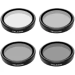 Set of 4 TELESIN CPL/ND8/ND16/ND32 filters for DJI Osmo Action 3 / 4 / 5
