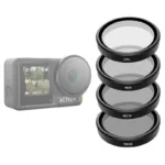 Set of 4 TELESIN CPL/ND8/ND16/ND32 filters for DJI Osmo Action 3 / 4 / 5