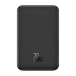 Magnetic Mini Powerbank Baseus 5000mAh, USB-C 20W (black)