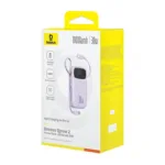 Baseus QPow 2 10000mAh 30W 2xUSB-C powerbank (purple)