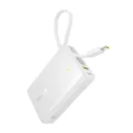 Powerbank Baseus PicoGo Digital Display 10000mAh 45W (biały)