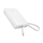 Powerbank Baseus PicoGo Digital Display 10000mAh 45W (biały)