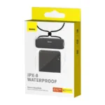 Waterproof phone case Baseus AquaGlide (black)