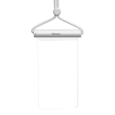 Waterproof phone case Baseus AquaGlide with Cylindrical Slide Lock (white)