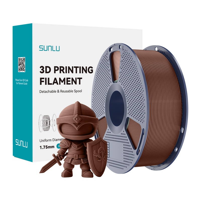 inp-pla-cho-sunlu-pla-filament-chocolate-0.webp Sunlu PLA+ Filament (Chocolate)