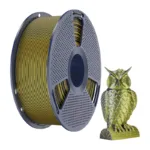 Sunlu PLA+ Silk Dual Color Filament (Black and Gold)